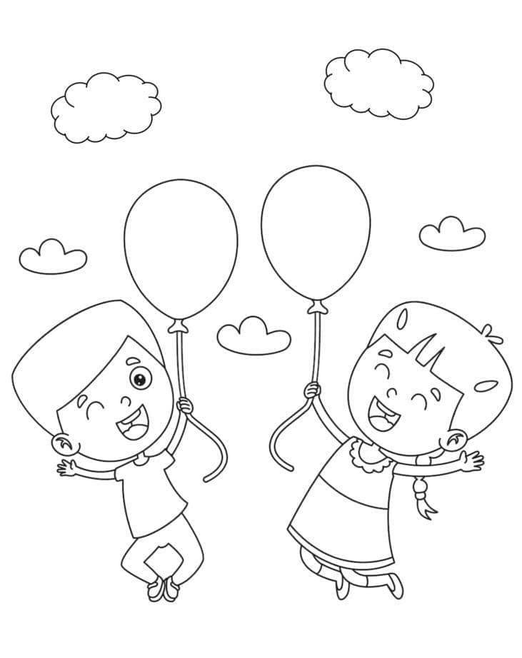 Ballon om te printen