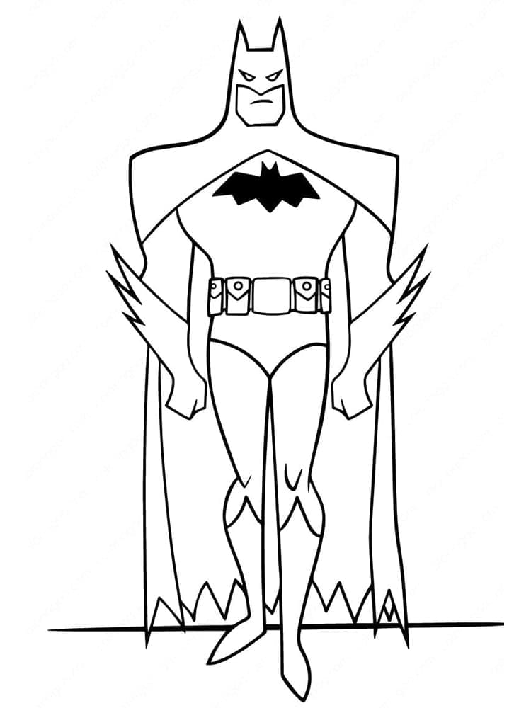 Batman afdrukbare afbeelding
