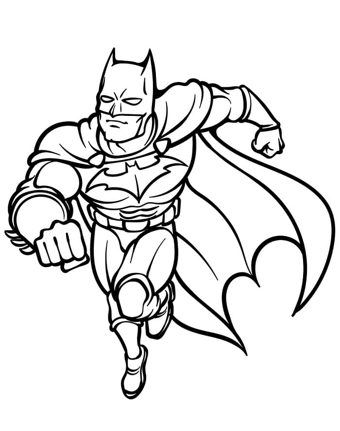 Batman gratis printbaar