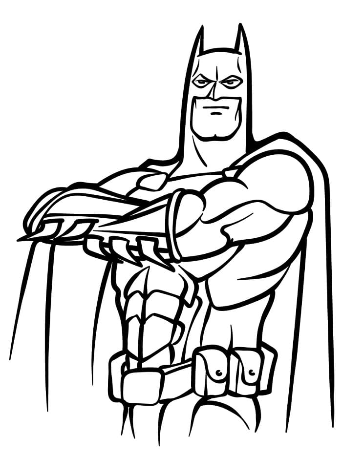 Batman om te printen