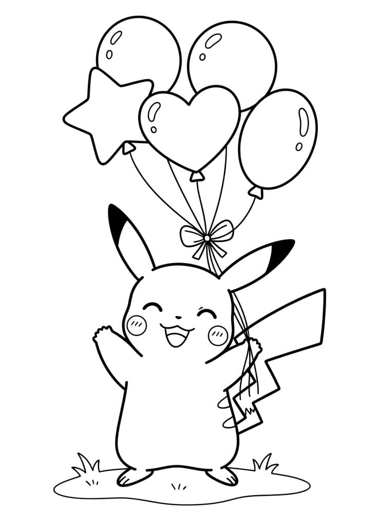 Blije Pikachu