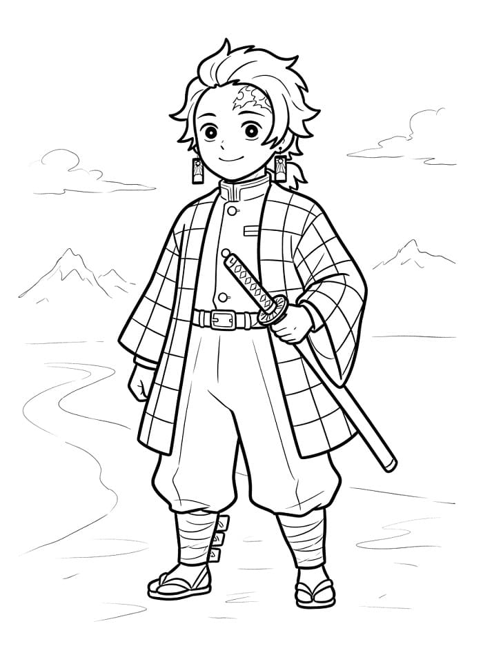 Blije Tanjiro