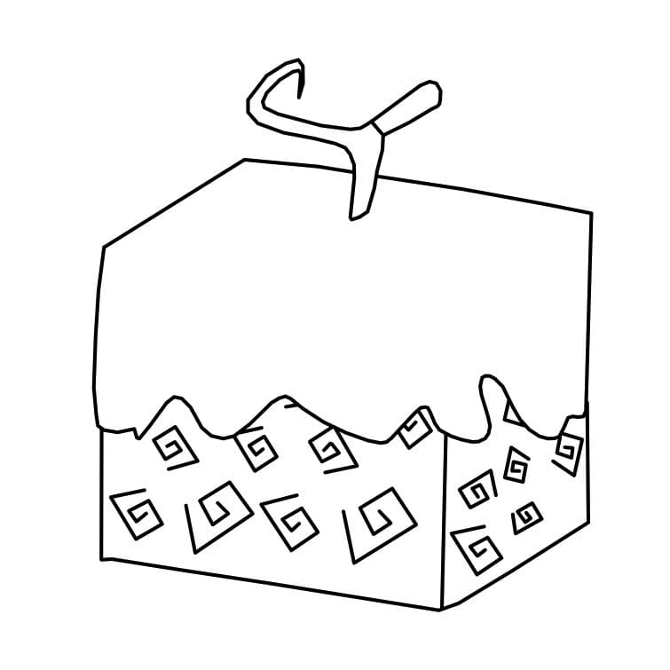 Blox Fruits gratis te printen