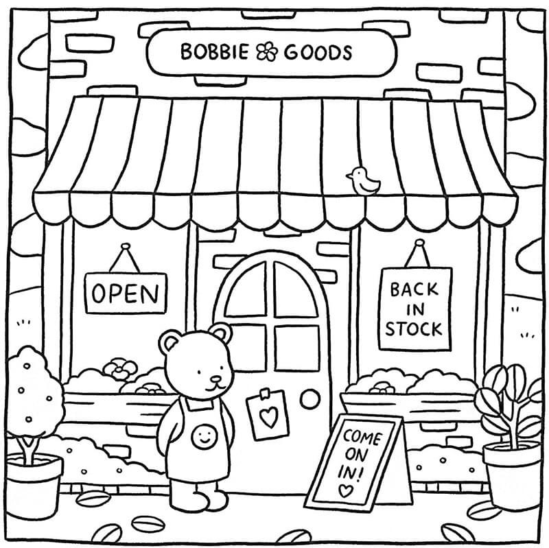 Bobbie Goods afdrukbaar voor kinderen