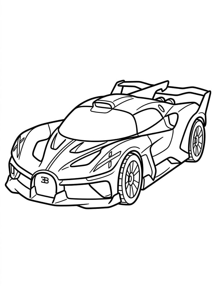 Bugatti om af te drukken