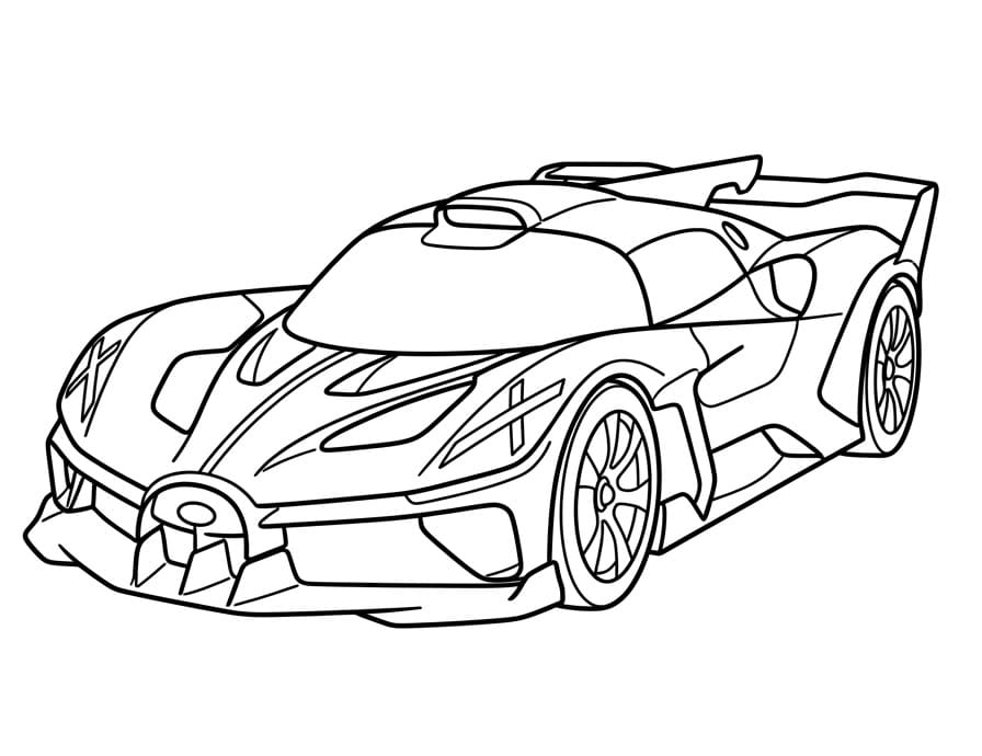Bugatti om te printen