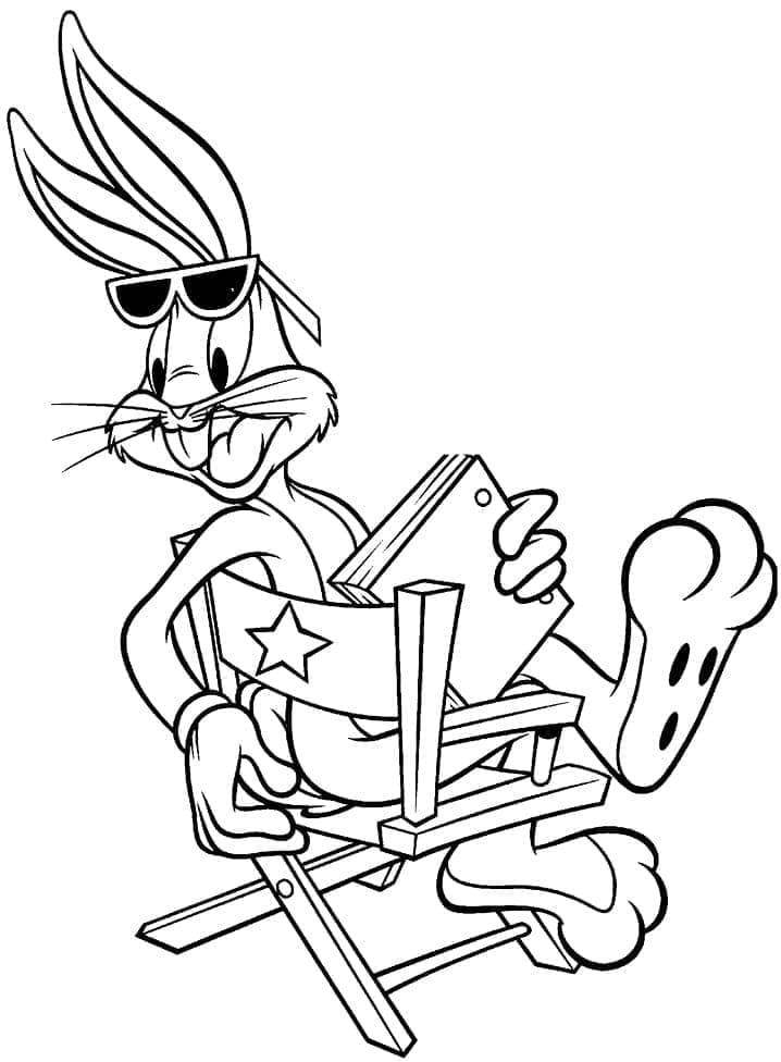 Bugs Bunny om af te Drukken