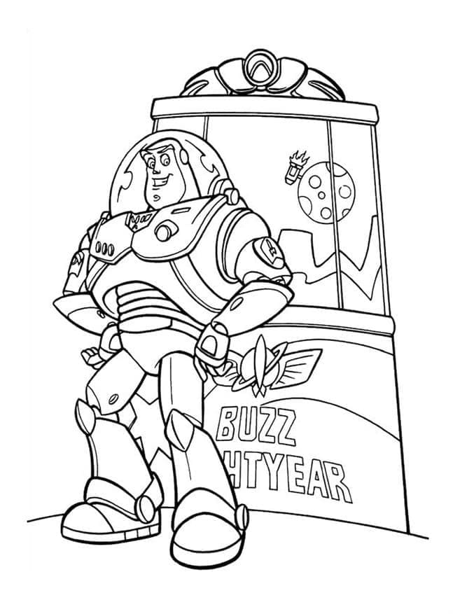 Buzz Lightyear van Toy Story