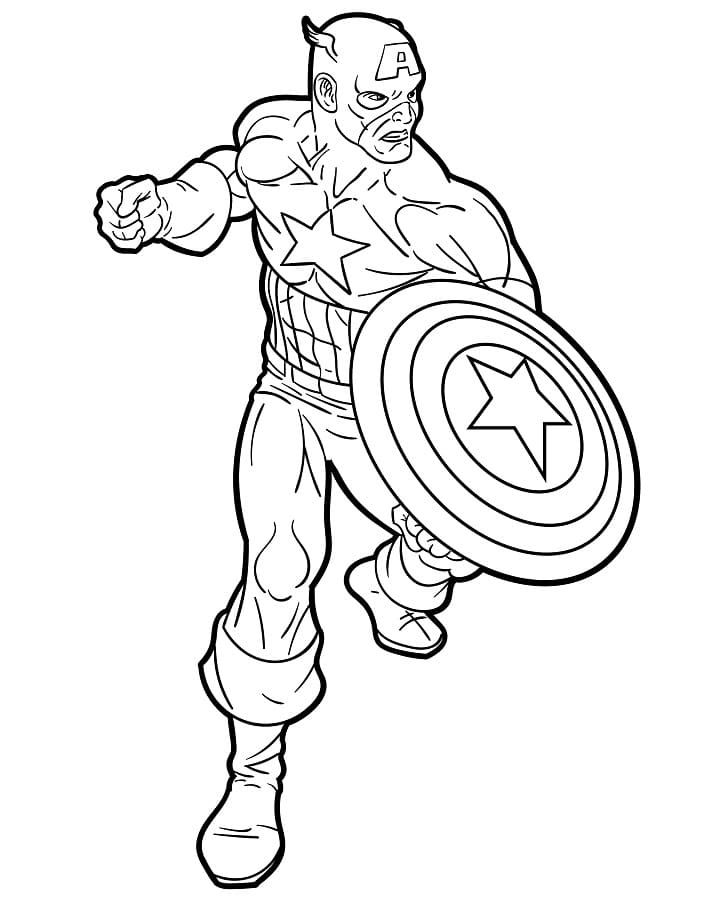 Captain America Marvel-superheld