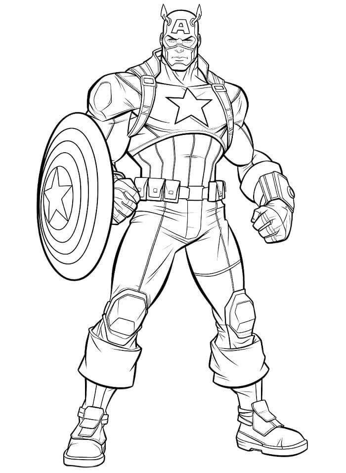 Captain America gratis afbeelding