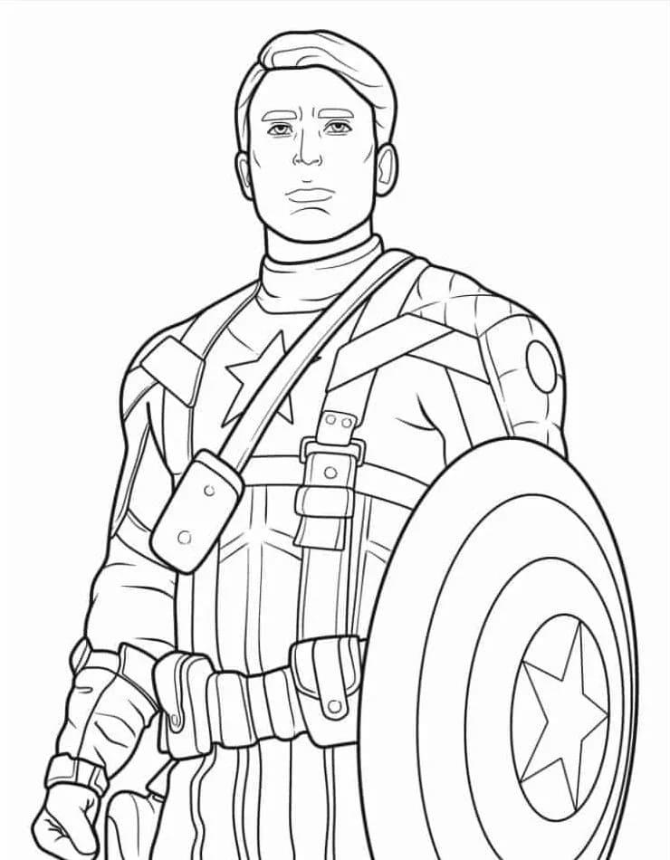 Captain America printen