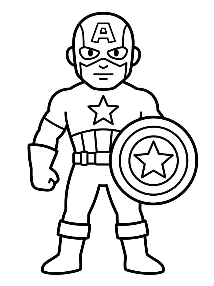 Captain America van Marvel Avengers