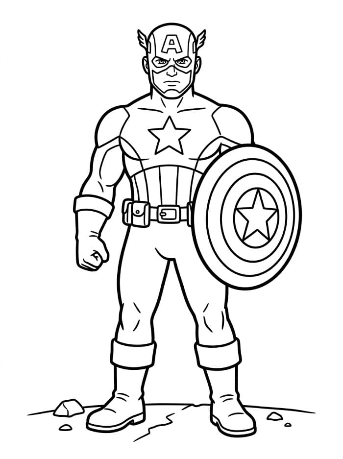 Captain America van Marvel