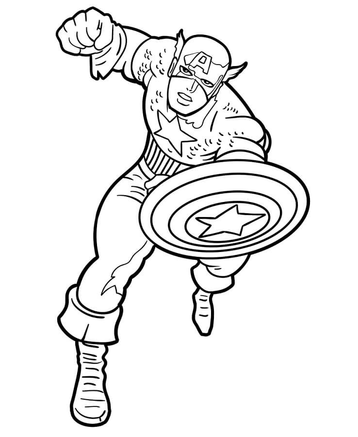 Captain America voor kinderen