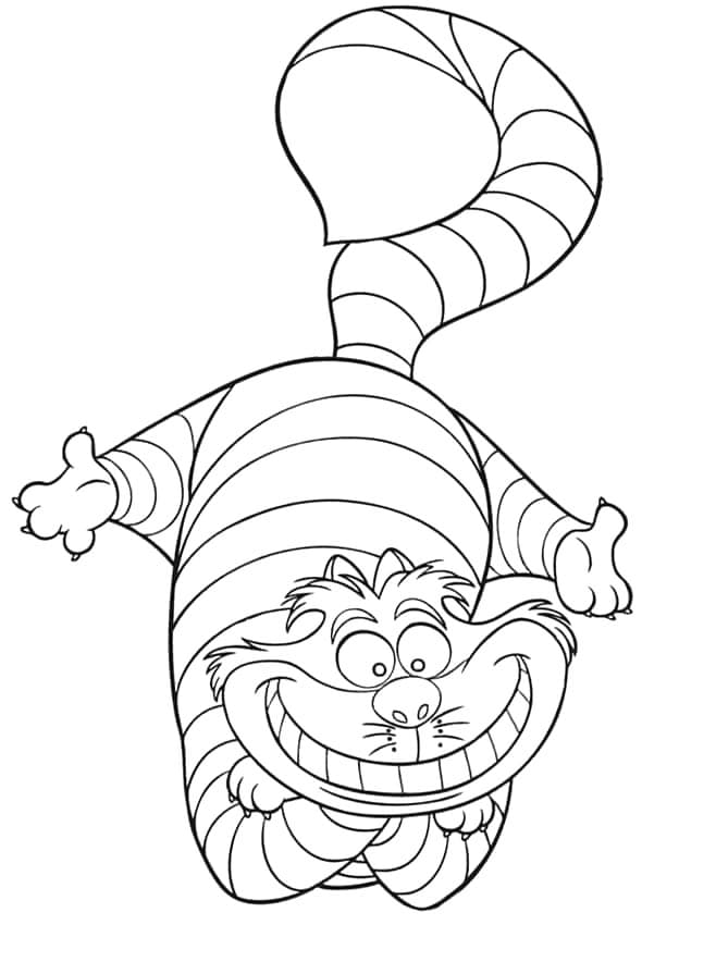 Cartoon Alice in Wonderland