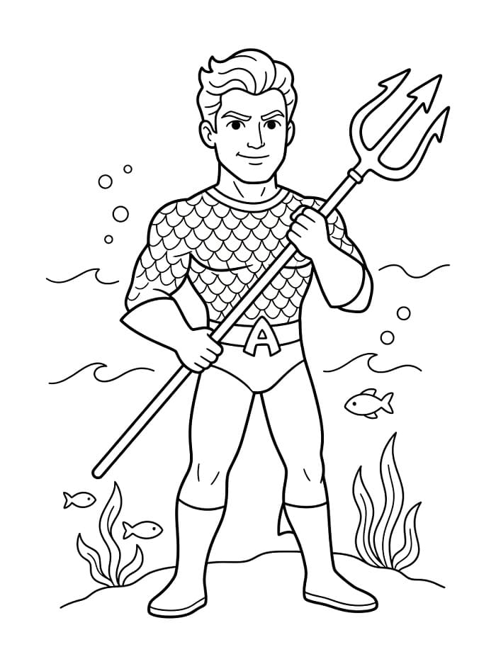 Cartoon Aquaman