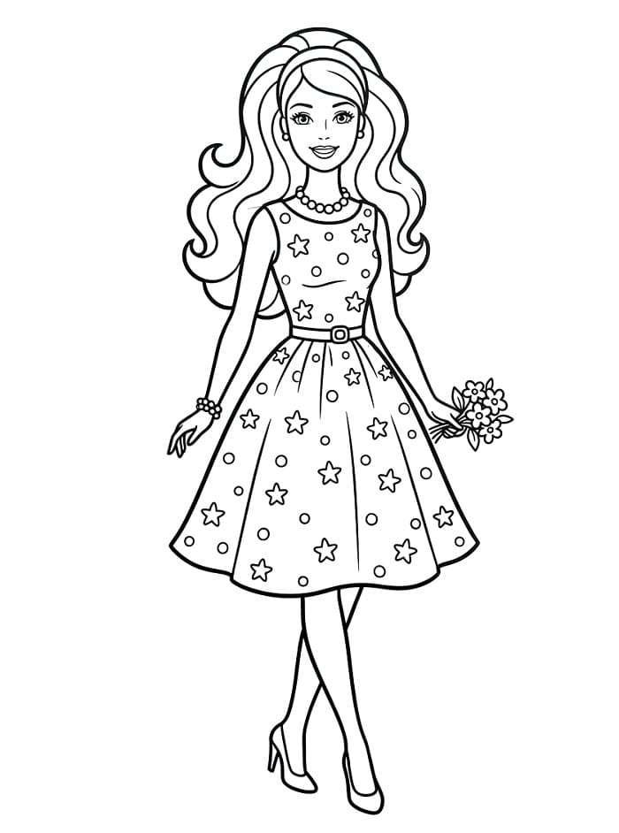 Cartoon Barbie