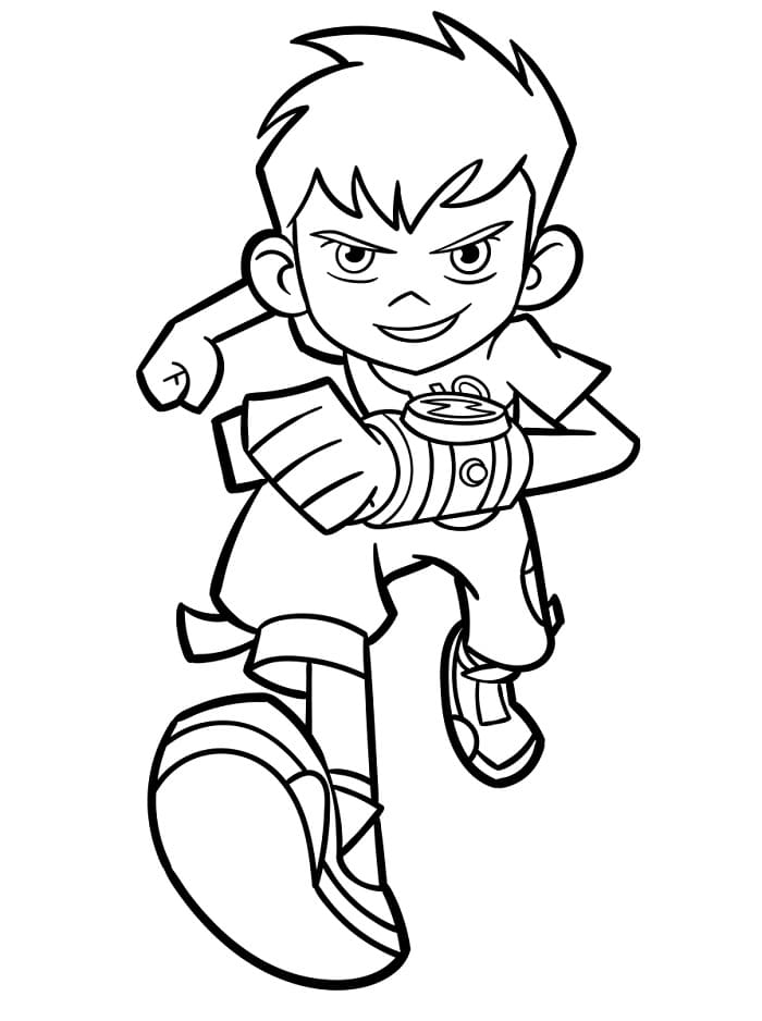 Cartoon Ben 10