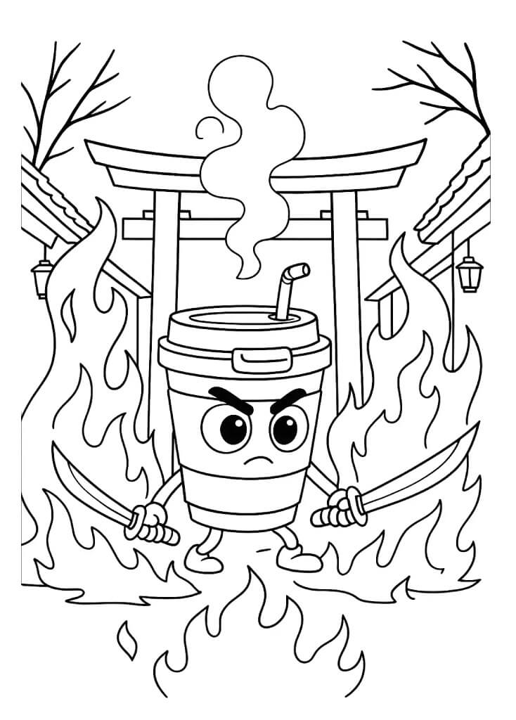 Cartoon Cappuccino Assassino