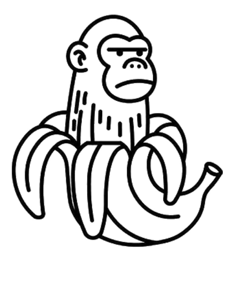 Cartoon Chimpanzini Bananini