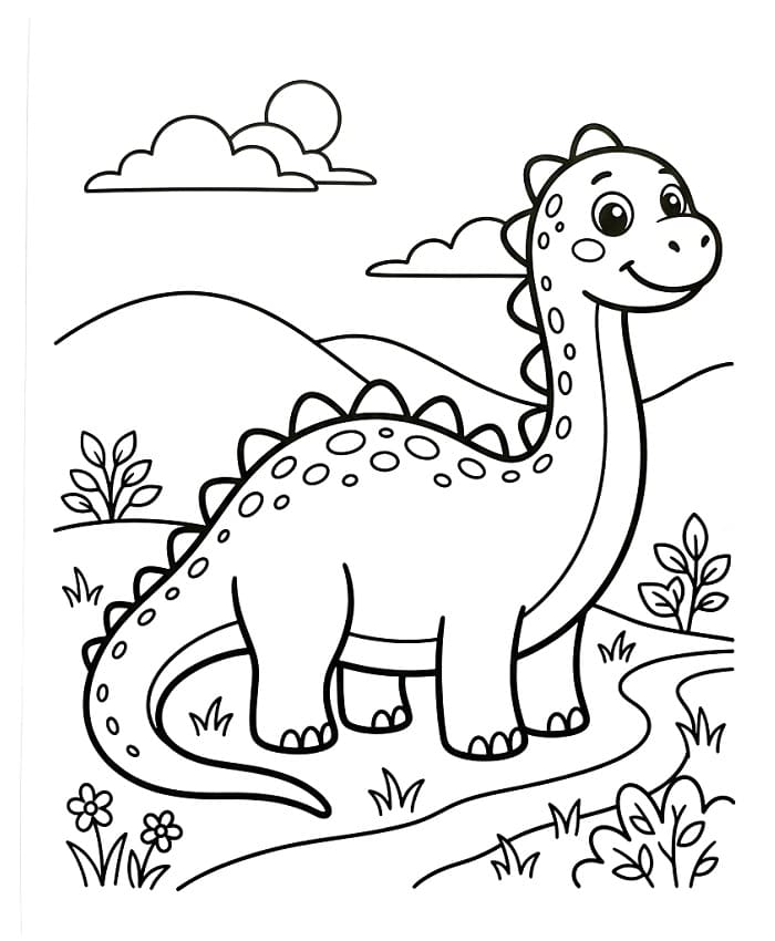 Cartoon Dinosaurus