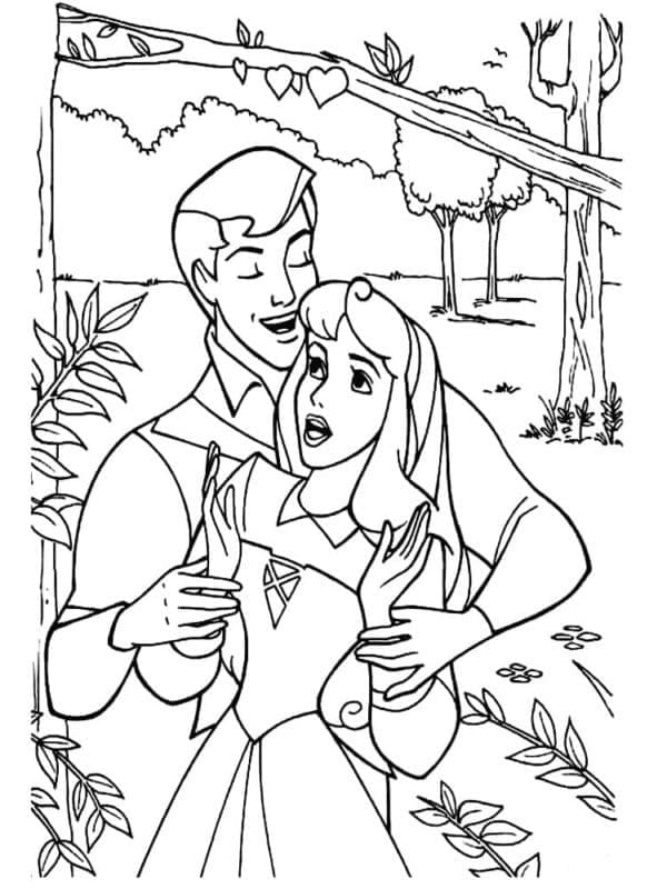 Cartoon Doornroosje