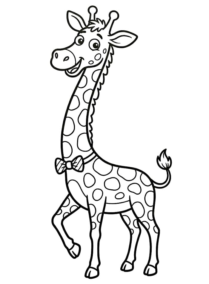 Cartoon Giraf