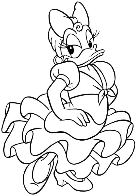 Cartoon Katrien Duck