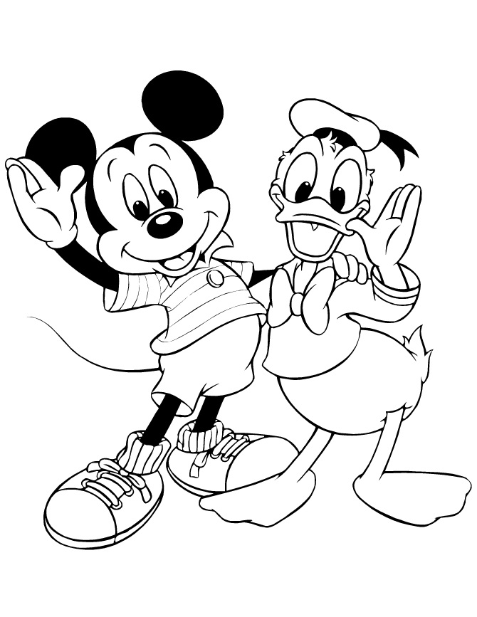 Cartoon Mickey Mouse
