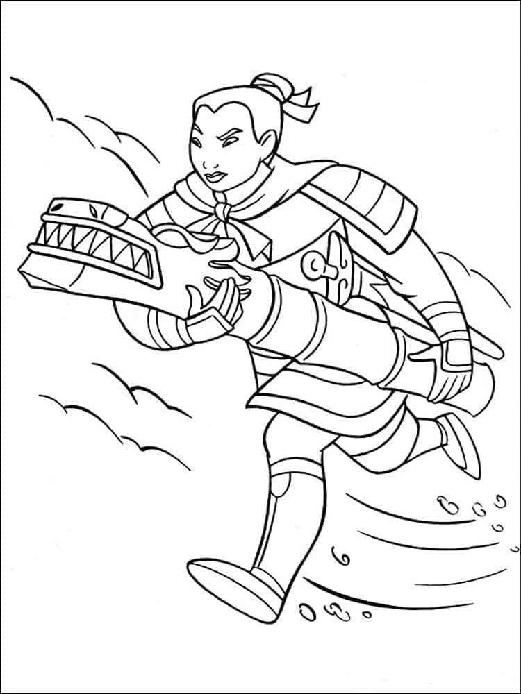 Cartoon Mulan
