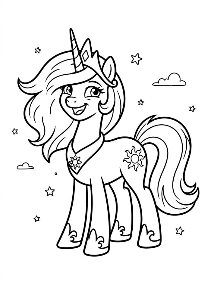 Cartoon My Little Pony