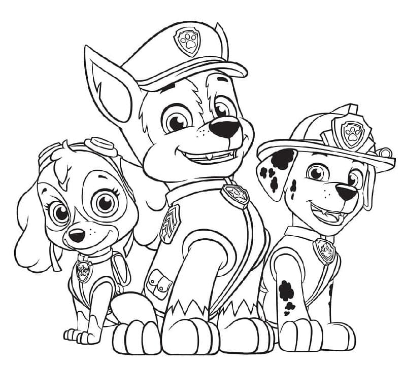 Cartoon Paw Patrol
