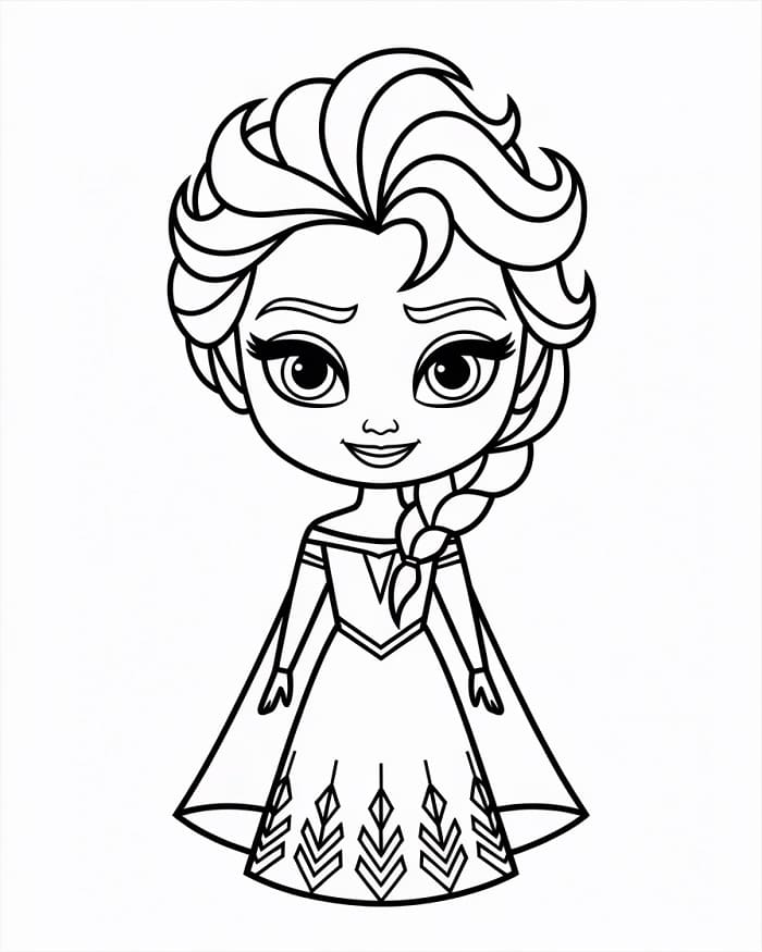 Chibi Elsa