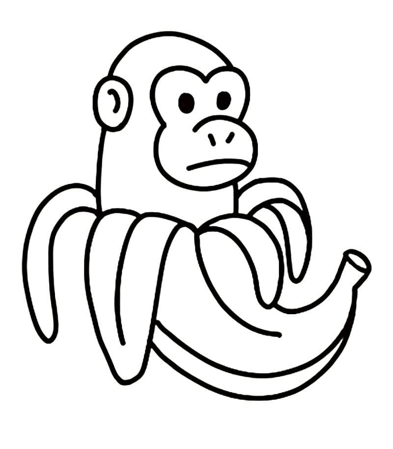 Chimpanzini Bananini gratis te printen