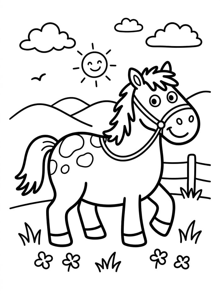 Cool Paard