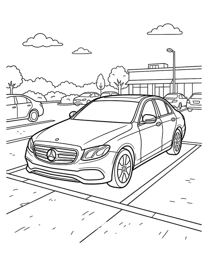 Coole Mercedes