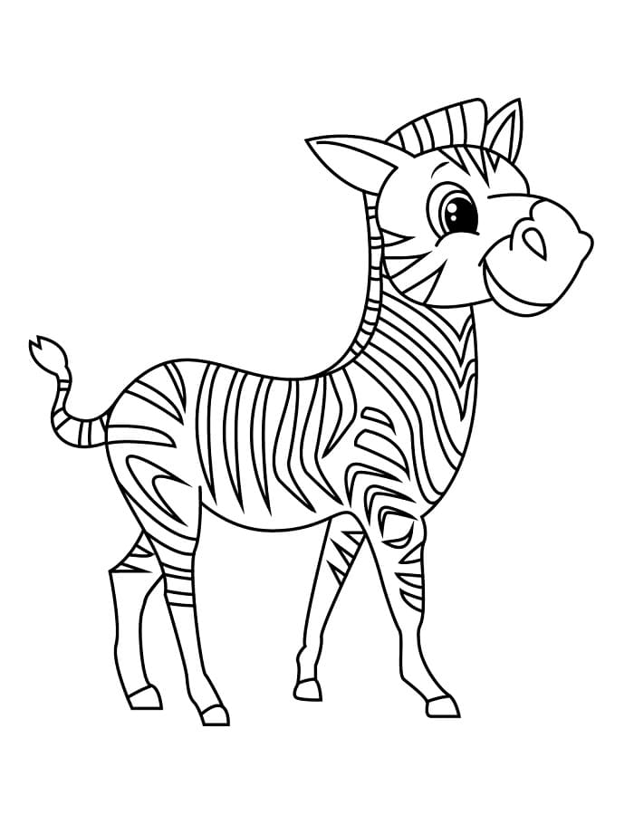 Dierlijke Zebra