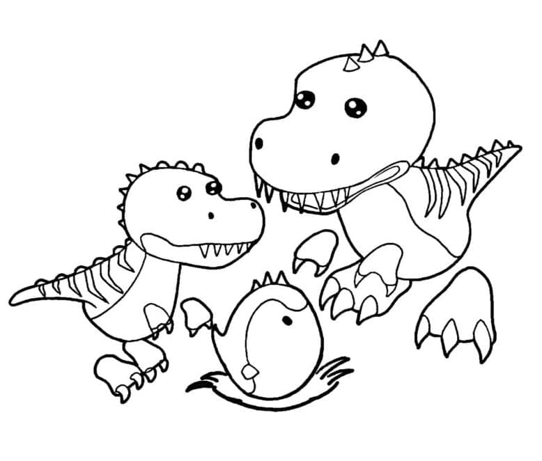 Dinosauriërs uit Adopt Me
