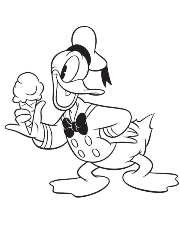 Donald Duck printen