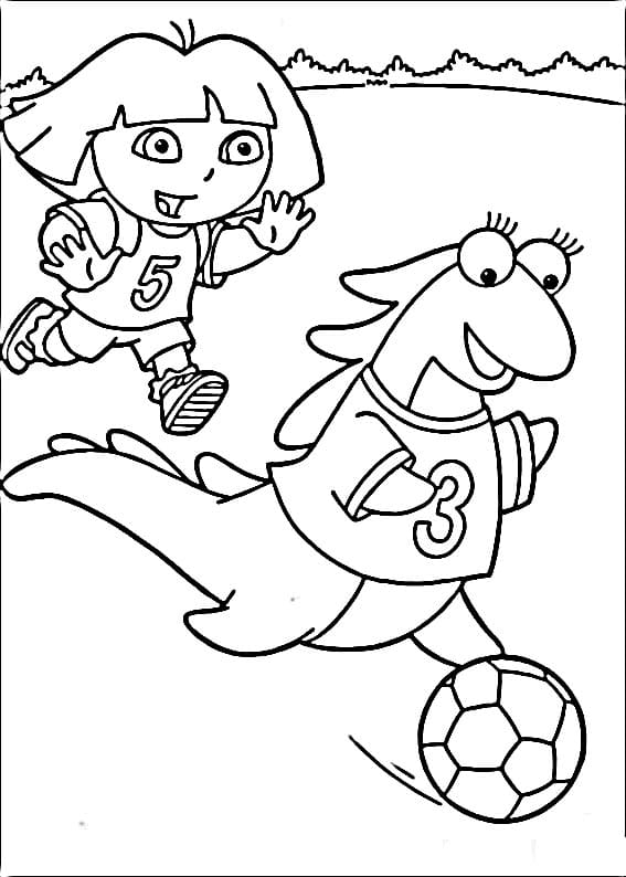 Dora Gratis Afdrukbaar