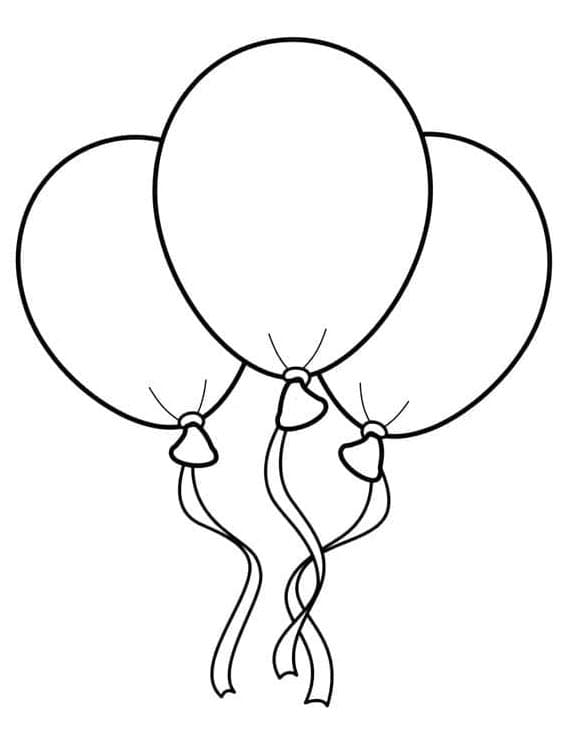 Drie ballonnen