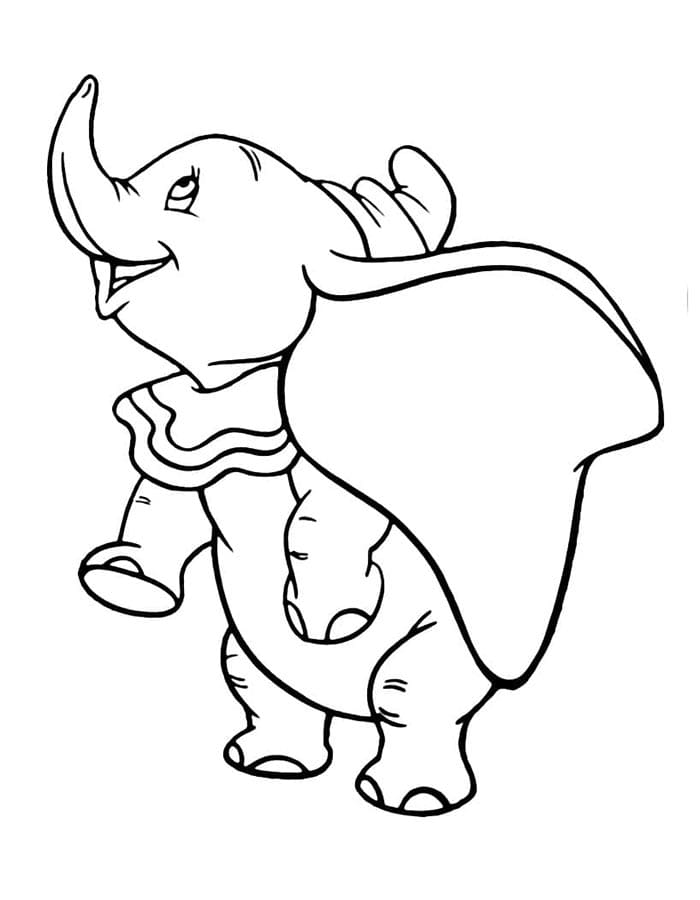 Dumbo om Uit te Printen