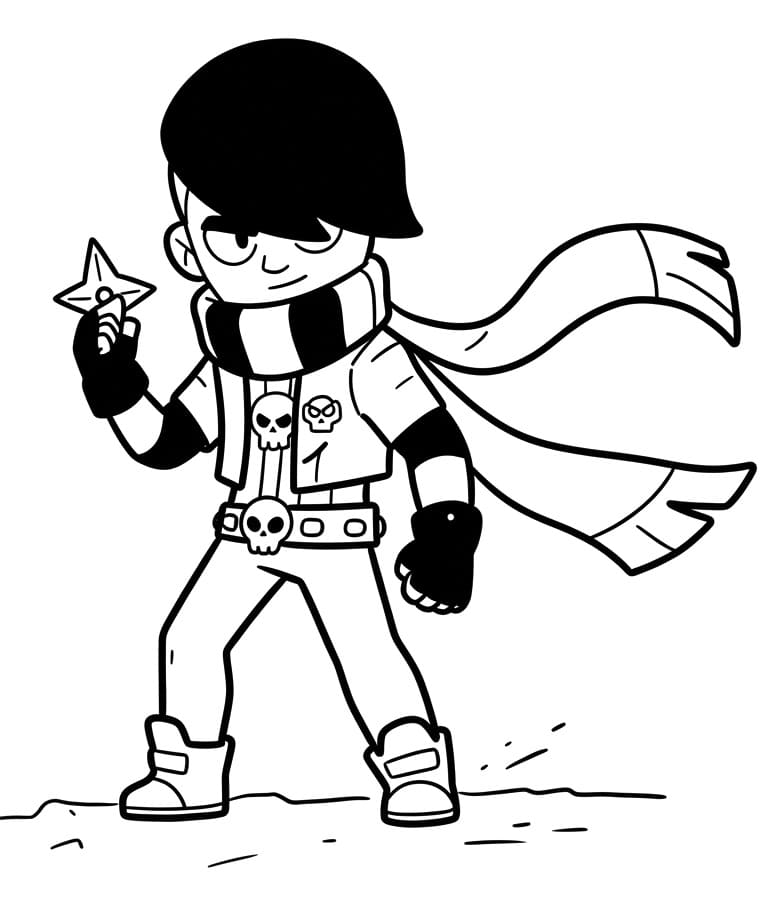 Edgar uit Brawl Stars