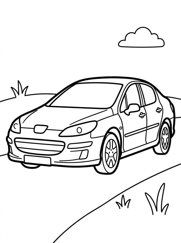 Een Peugeot auto