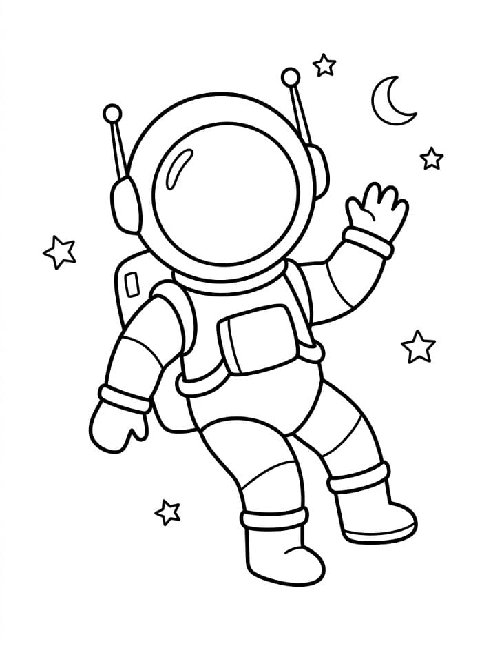 Een astronaut