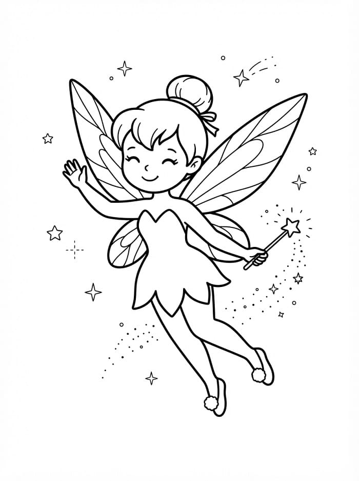 Een schattige Tinkerbell