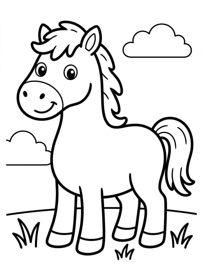 Eenvoudig Paard