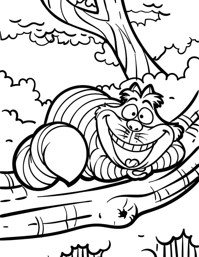 Eenvoudige Alice in Wonderland