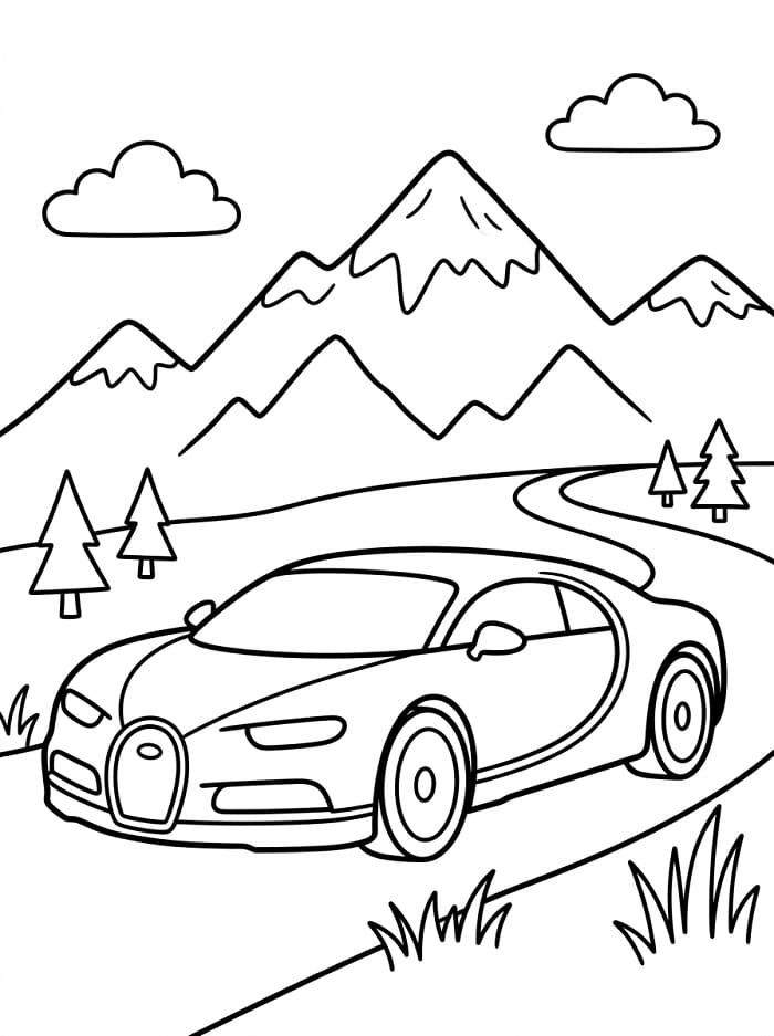 Eenvoudige Bugatti