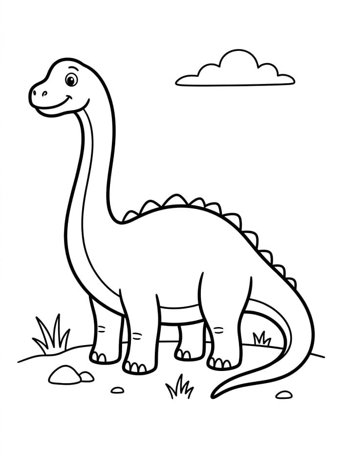 Eenvoudige Dinosaurus